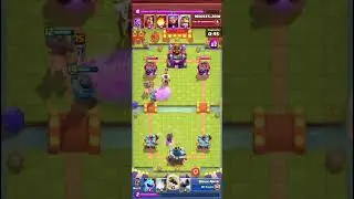 Clash Royale | 2.6 Hog cycle game play - counter with huge level gap #clashroyale #clashroyaleshorts