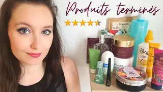 PRODUITS TERMINES : mes notes impitoyables!