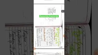 CBSE Physical Educ Class 12 PracticalFile #physicaleducation #school #sai #cbse #2024