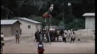 Stilt Dance of the Kupegbouni -- Dan people of Ivory Coast (Cote d'Ivoire)
