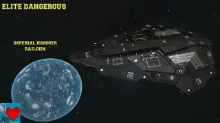 Обзор Elite Dangerous Imperial Hammer Railgun