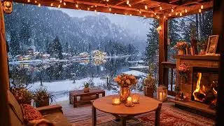 Quiet Winter Piano with Soft Snow Ambience | Relaxing Music for Study, Focus & Emotional Balance