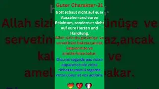 Guter Charakter/iyi Karakter/ Bon Carakt&egrave;r-31.#schule #gutestun # Manieren.