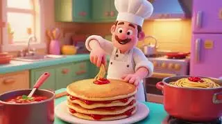 Chef for a Day | Cooking Pretend Play Song for Kids | The Jingle Station