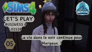 Toujours sans &eacute;lectricit&eacute;, Margaux survit dans le noir ! 💸 | Les Sims 4 (FR) - &Eacute;pisode 05