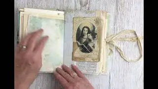 Prayer and French ephemera journal