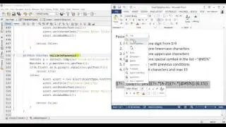 JavaFX 8 Tutorial 37 - Password Validation