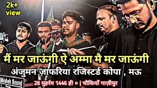 Aye Amma Mai Mar Jaungi || Noha | Anjuman Jafariya  Kopa, Mau | 28 Muharram Chaukiya Ghazipur