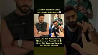 Bollywood actor Abhishek Bachchan is turning heads with his latest stylish transformation, crafted
