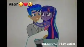 Flash Sentry e Twilight Sparkle