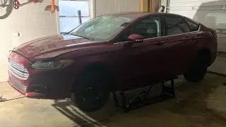 Tyler&rsquo;s vlog life - car is on the lift let&rsquo;s rip it apart and fix itt