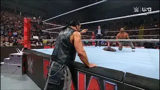 Seth Rollins attacks Drew McIntyre - WWE RAW 7/15/2024