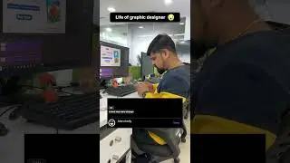 Life of graphic designer&hellip;😭😫😬😂 #viral #funny #funnyshorts #comedy #graphicdesigner #shorts