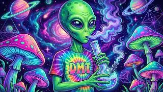 Psy Dub Mix - Smoking DMT with a Bong in a Vibrant, Trippy Universe (Psychill Dub / Psy Dub)