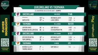 Queensland v Tasmania
