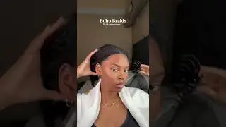 Boho Braids Without Extensions. #bohobraids #naturalhair #naturalhairstyles #type4hair
