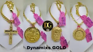 18K Saudi Gold Necklace New Designs with Weight and Price | Dynamixs GOLD