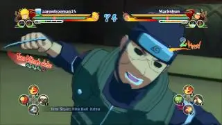 Naruto Ultimate Ninja Storm Revolution Online | iMackshun vs. aaronfreeman15