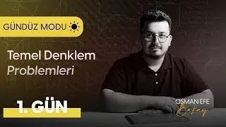 Temel Denklem Problemleri - 1. Gün - Gündüz Modu