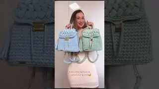 Ame este bolso en trapillo #crochet #bolsos #trapillo #manualidades #emprendimiento