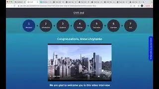 Online Video Recruiting (OVR) - Digital Video Interview Process guideline (Online Video Recruiting)