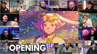 Frieren Beyond Journey's End Season 2 Opening MEGA Reaction Mashup 