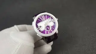 Ремешок для часов Ulysse Nardin Executive Dual Time Lady из кожи крокодила.