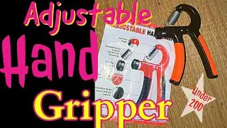 Adjustable Hand Gripper under 200 unboxing..