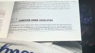 COMPUTER CRIMES LEGISLATION CYBERSQUATTING RANSOMWARE DEVICE CLONING ILLEGAL SURVEILLANCE STALKING