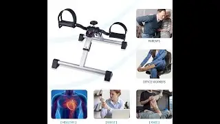 Foldable Mini Pedal Exerciser | Mini Exercise Bikes | Hand Arm and Leg Exerciser | mini Leg Trainer