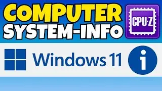 Windows 11 &bull; How To Check Computer Specs & System Information Like CPU, GPU, RAM & Mainboard ✔️