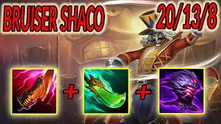 FULL GAMEPLAY BRUISER SHACO S14 - Try this build at home