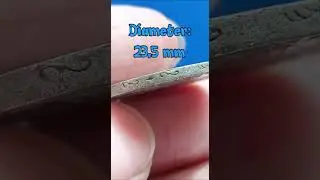 1970 1 deutsche mark coin..