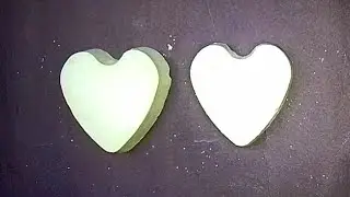 Hearts Gym Chalk Crush | Oddly Satisfying | ASMR Chalk Magic