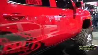 Chevy Duramax Lifted Truck DENHART American Force - 2015 Sema Motor Show