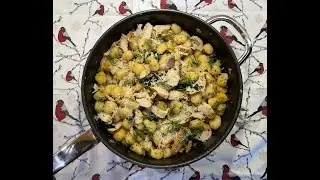 Gnocchi med kyckling, spenat och örter / På Mitt Sätt