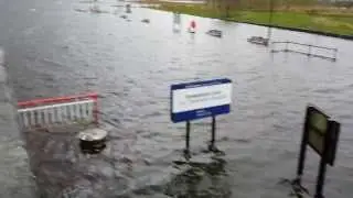 Tarmonbarry, Longford. - Flooded.