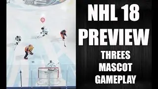 NHL 18 THREES 3v3 Mascot Gameplay
