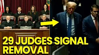 Trump STEP DOWN RUSHES as 29 Judges SIGNAL Removal