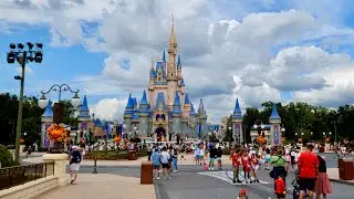 Magic Kingdom September 2025 Crowd Levels & Wait Times Tour in 4K | Walt Disney World Florida
