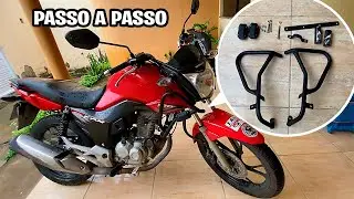 COMO COLOCAR PROTETOR DE CARENAGEM NA FAN 160 (PASSO A PASSO)