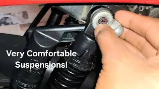 Nitrox Rear Suspensions fitting in Pulsar 135LS. 