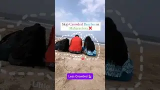 Skip Crowded Beaches in MAHARASHTRA | Explore Hidden Gems | travelwithshades #kokan #travel #shorts