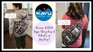 Сумка-слинг Kavu Rope | Обзор и содержимое