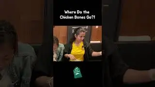 Where do the chicken bones go?! #shorts