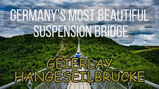 Crossing the Geierlay Suspension Bridge: A Thrilling Adventure! || H&auml;ngeseilbr&uuml;cke Geierlay 🇩🇪