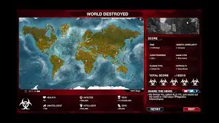 【Plague Inc Evolved】 Simian Flu, Mega Brutal, No Genes (Walkthrough)