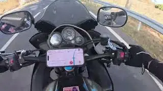 Petite Sortie en Fazer 600 Full Le son, la vitesse, le fun !