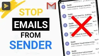 how to STOP getting EMAILS from sender in Gmail