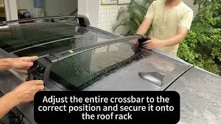 How to Install Roof Rack Crossbars for BYD ATTO 3/SEAL U/Sealion 6 | Step-by-Step Guide